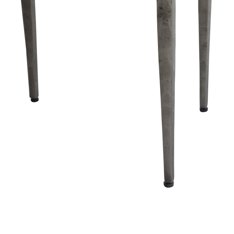 Nightingale Iron End Table with Storage