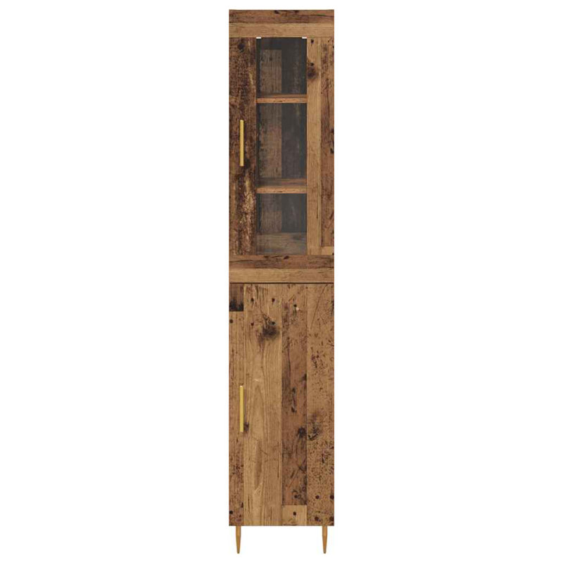 34.5cm Sideboard, Old Wood