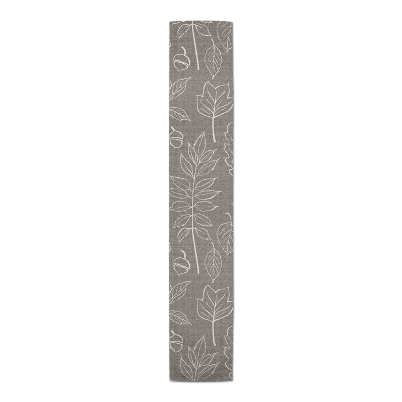 Chemin de table Lasonja, gris