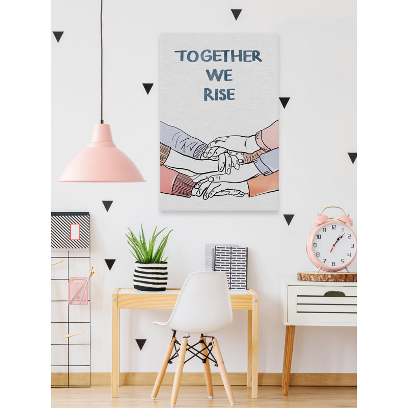 «Bragdon Together We Rise», reproduction sur toile tendue, H 12 po x l 8 po x P 1,5 po