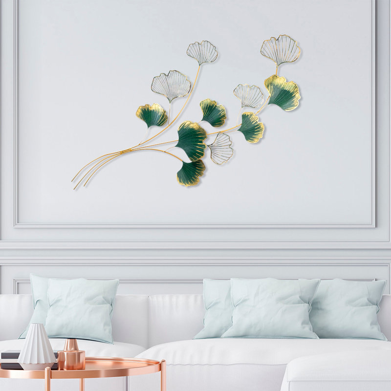 Hand-Painted Decorative Metal Wall Accessory, 47.2 x 1.6 x 39.4 inches | 100% Metal Construction (Thickness: 0.05 inches) | Unique Design with Easy Wall Mounting | Lightweight at 3.1 lbs | Perfect for Home Decor & Art Lovers
