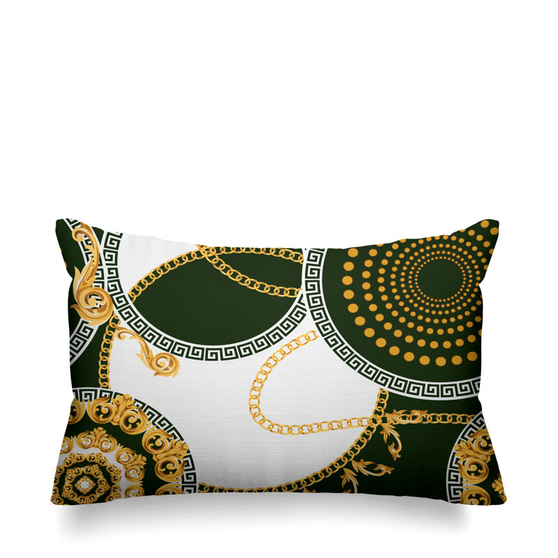 Housse et insert de coussin extérieur Tobin, Vert