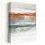 «Cinnabar Sundown Contemporary Beach», art mural-129141914