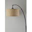 Aukerman 68'' Arched Floor Lamp