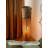 Vertical Slatted Distressed Wood Light Ornament