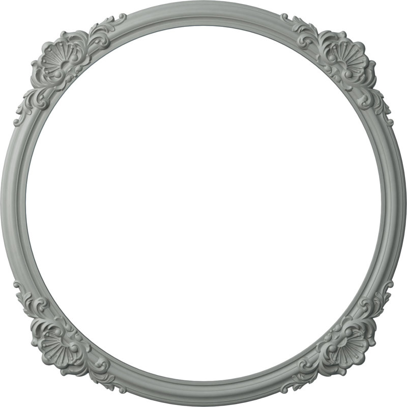 Ensemble d'anneaux de plafond 40 po x P 5/8 po x P 35 1/2 po x P 2 5/8 po x P 7/8 po, Paquet de 4 (forme un cercle complet)