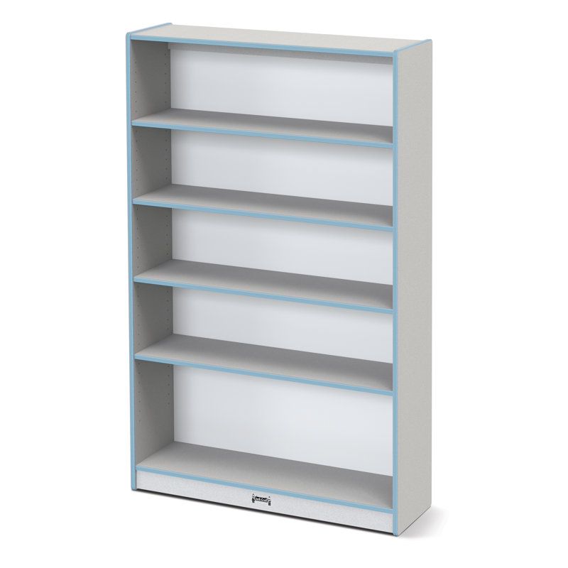 Bibliothèques arc-en-ciel, H 59,5 po x l 36,5 po x P 11,5 po, Coastal Blue