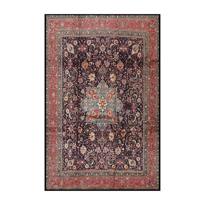 Deason Wool Oriental Indoor Rug, Rectangle 5' x 7'