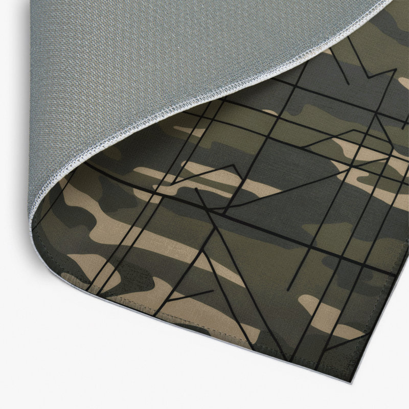 Echo Layer Indoor And Outdoor Area Rug, Rectangle 8' x 10'