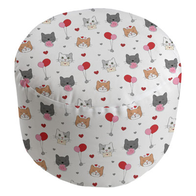 Upholstered Pouf