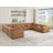 Top Grain Italian Leather 12-Piece U-Shaped Modular Power Reclining Sectional With 4 Power Recliners & Power Headrests-109973493