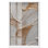 «Elegant Ridge Shadowbox Print», art mural abstrait par Art Remedy, cadre blanc, 11 x 16
