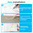 24'' x 12'' Interlocking  Wall Tiles,Waterproof,Easy to Install,SPC Wall Panling for Shower,Kitchen(20 sq.ft./Box)-119342587
