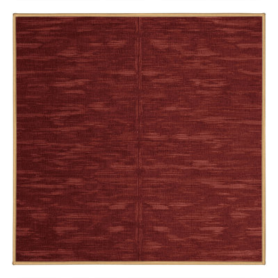 Machine Washable Solid Brown Area Rug