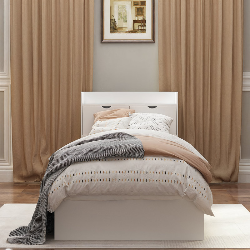 Twin Bed With Headboard