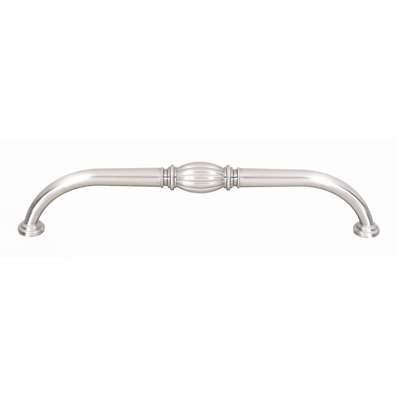 Poignée arche centre à centre 6 po Tuscany, Nickel satiné, 12"