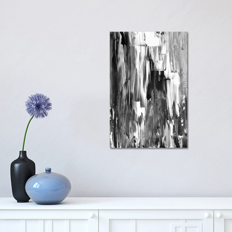 Melted 1 Piece Wrapped Canvas Painting, 30.48 cm H x 45.72 cm W