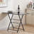 Small Foldable Desk For Small Spaces, Living Room Multifunctional Computer Table Writing Workstation For Home Office, No Assembly Required For Space-Saving