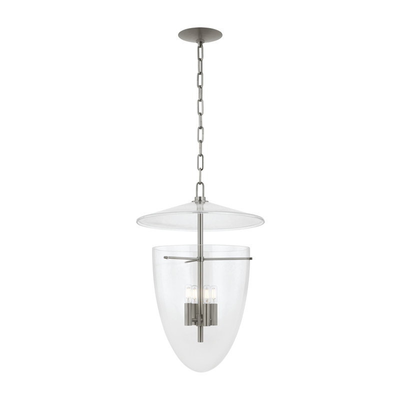 Troy Lighting Tully Lantern, Natural, 4 Lights, 72" H x 17.75" W x 17.75" D