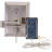 Allisyn 6.5" x 9" Lighted Wall Mount Magnified Makeup Mirror, Plug In-1336971920