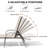 73.9" Aluminum Reclining Patio Chaise Lounge Chairs With Removable Cushions (Set Of 2 )-1079947156-1075794368