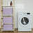  3-Piece Cotton Rope Storage Basket Set, Rectangular Woven Shelf Bins with Handles-1348576731