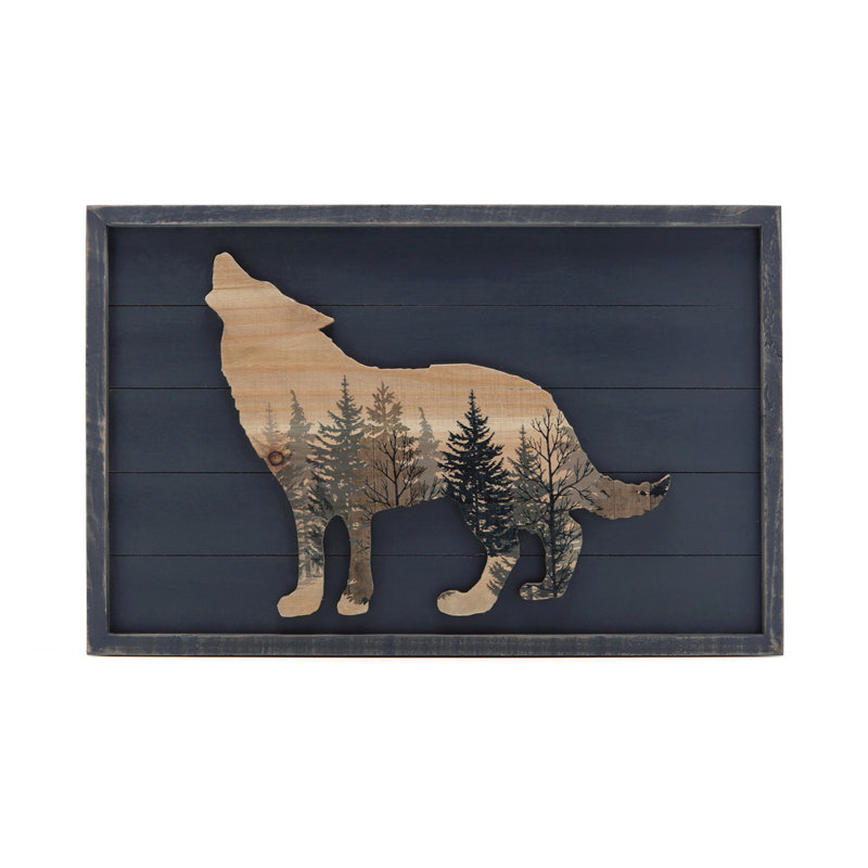 Handmade Rustic Wall Decor, 17.99" H x 28.03" W x 0.91" D