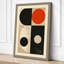 Quadrant Circles Mid-Century - Wrapped Canvas-131761558-131761568