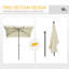 Britnei 198cm X 130cm Rectangular Tilt Market Parasol-454819986