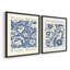 Vintage Floral LVI - Impression Giclée sur cadre - ensemble de 2-1376229746-1376229749