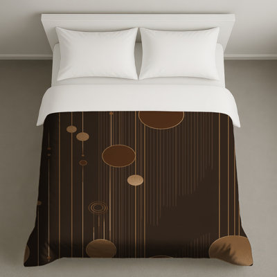 Circles Bedding Abstract Duvet Cover Art Deco