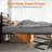 Bed Frame Leather Upholstered Headboard-987541587