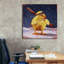 Toile épique Graffiti «Chick With Sticks» par Lucia Heffernan, 37 po x 37 po-912797766