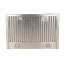 Hotte de cuisine murale à conduit 30 po 720 pi ³/min en nickel brossé