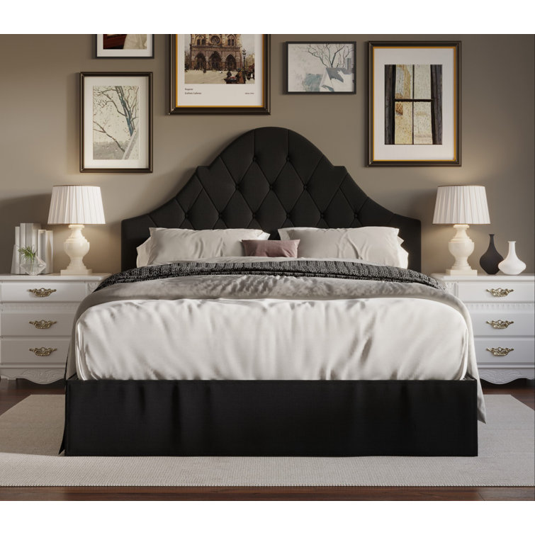 Aleid Tufted Upholstered Standard Bed