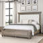 Banc traditionnel en chêne vieilli FB avec rangement et tissu de chambre à coucher rembourré beige-1386957013