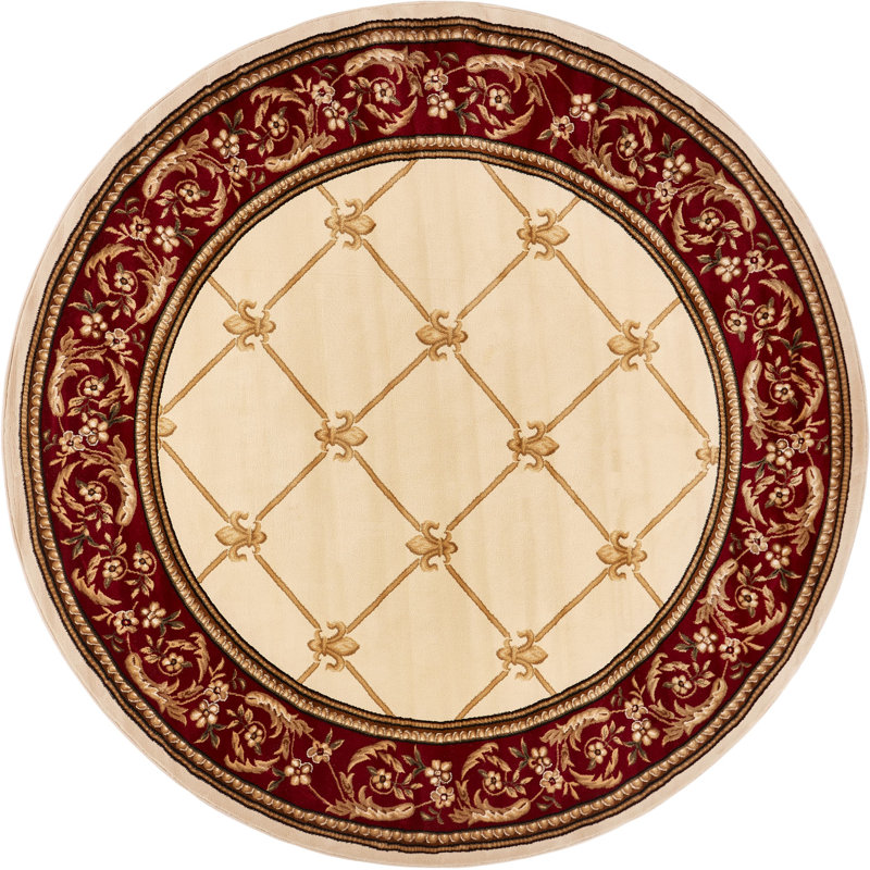 Pickett Oriental Indoor Rug, Round 5'3"