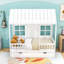 Lit simple en bois avec lit gigogne-1756210722