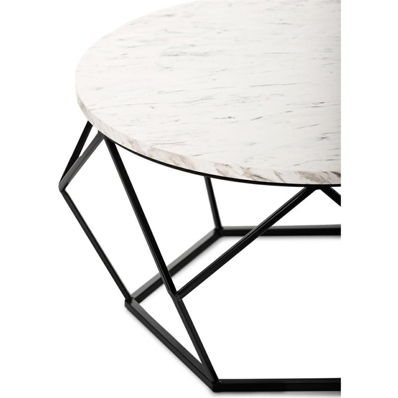 Ainsworth Frame Coffee Table, Black, natural
