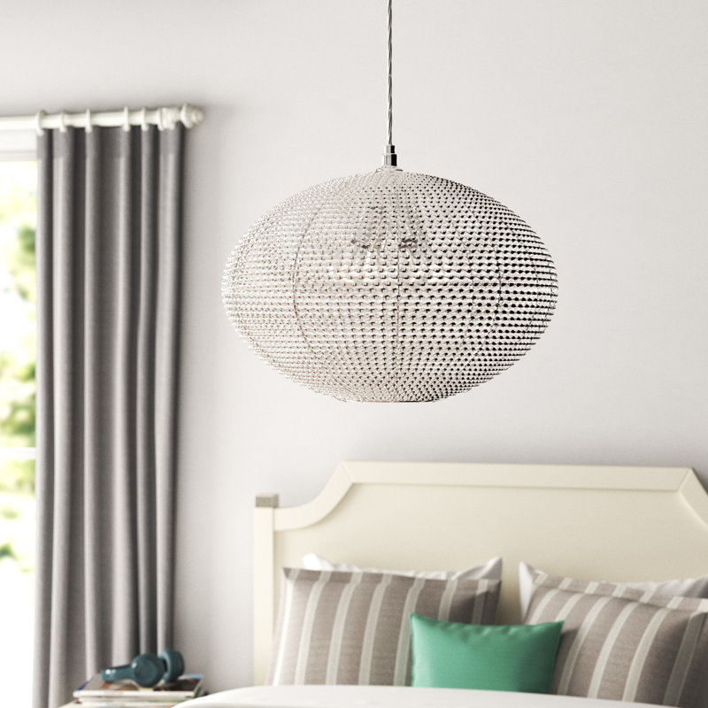4 - Light Dimmable Globe Chandelier