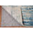 bLUE Abstract Oriental Area Rug 8x10