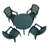 Revello Round Table with 4  Chairs Garden Set-1758104975