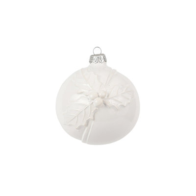 Lastra 4'' Handmade Terra Bianca Ornament