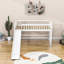 Lit mezzanine bas simple en bois avec glissade Faijal-76855319