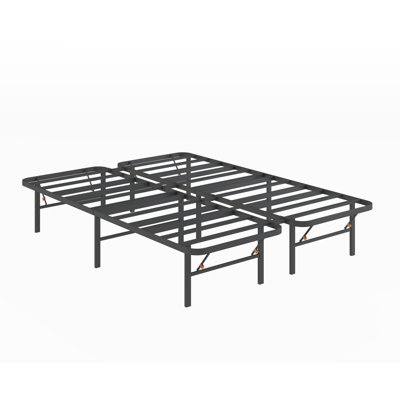 Bedder Base Steel Platform Bed Frame with 14" Underbed Storage
