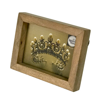 Brown Wood Picture Frame