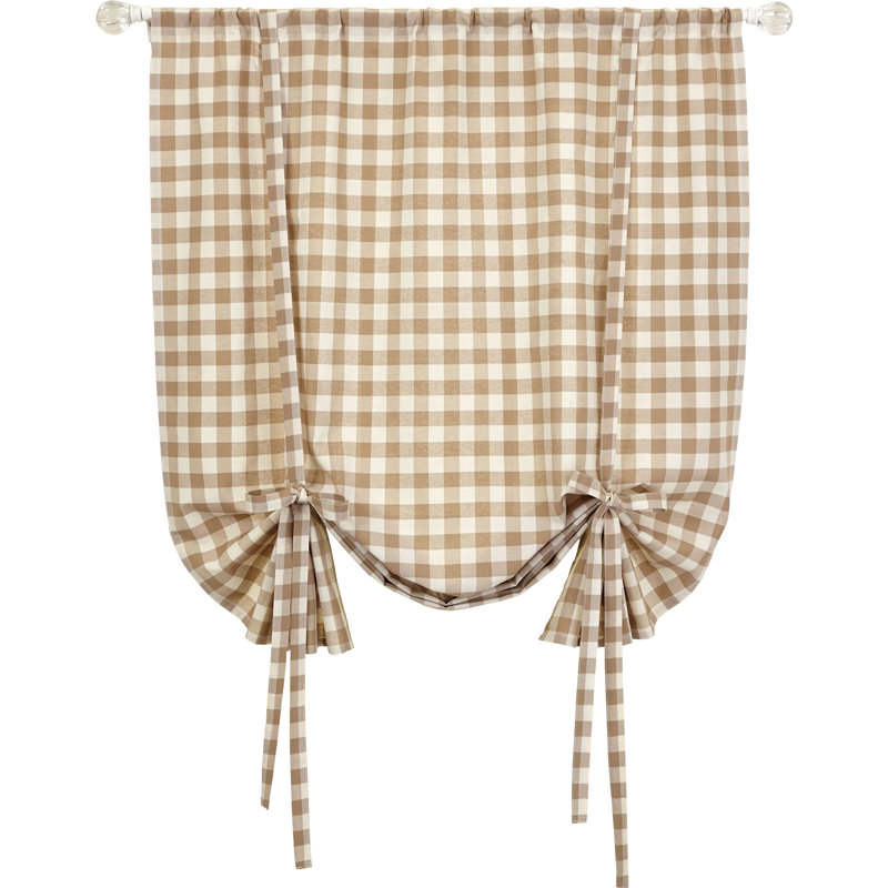 Cid Sheer Single Curtain Panel, Taupe