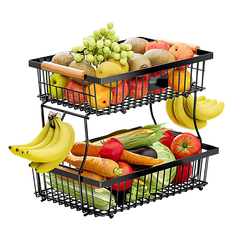 Rebrilliant Metal Fruit Basket