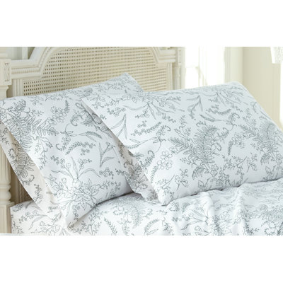 Dunson Print Floral Pillowcase