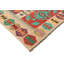 Rectangle 102 cm x 151 cm Geometric Wool Hand Woven Kilim